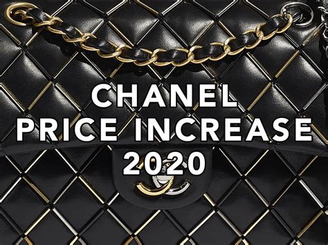 when will chanel increase price in 2020|chanel purse price increase.